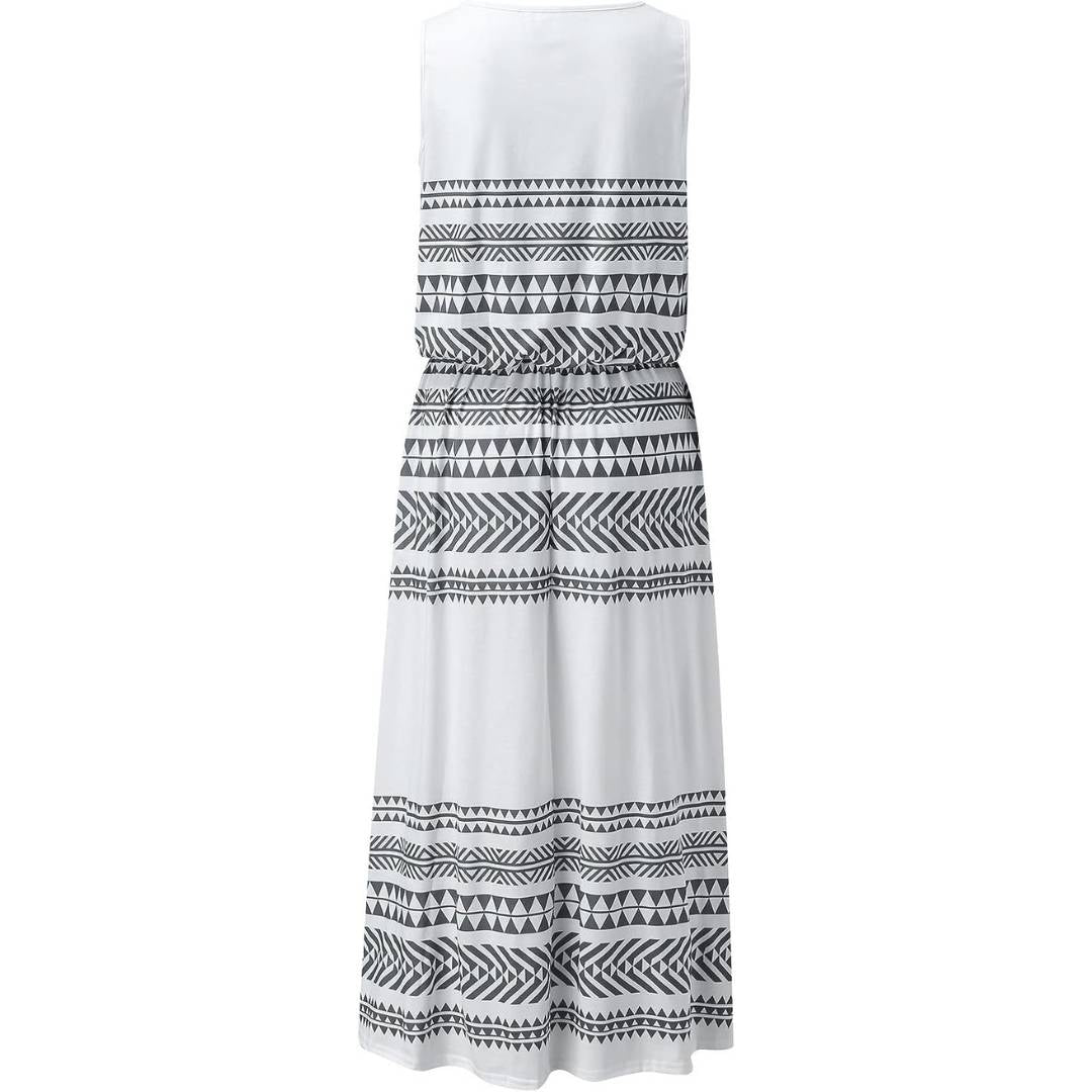 Sillage - Robe boho en coton et lin